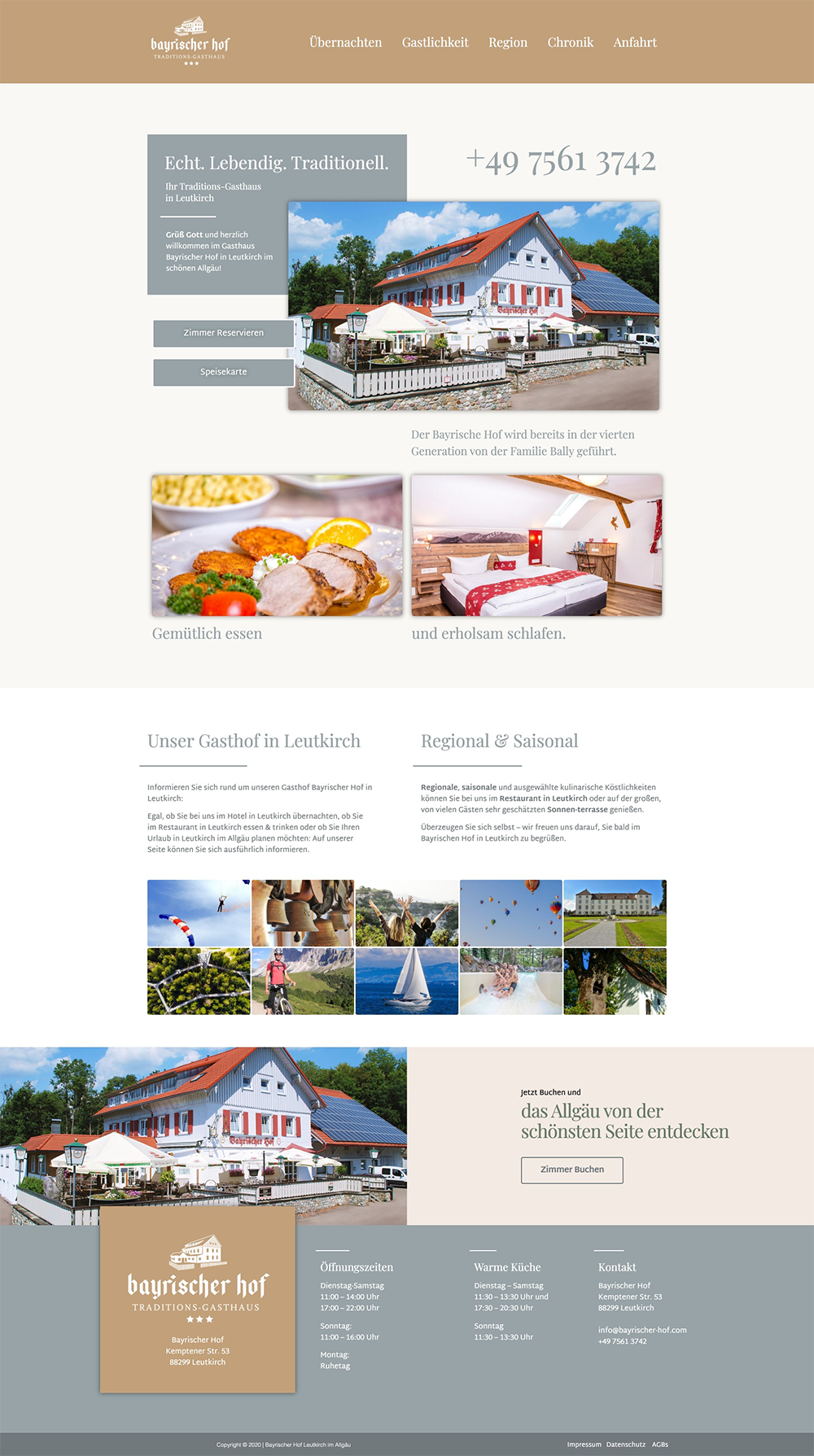 Bayrischer Hof Leutkirch - Ihr Gasthaus in Leutkirch im Allgäu