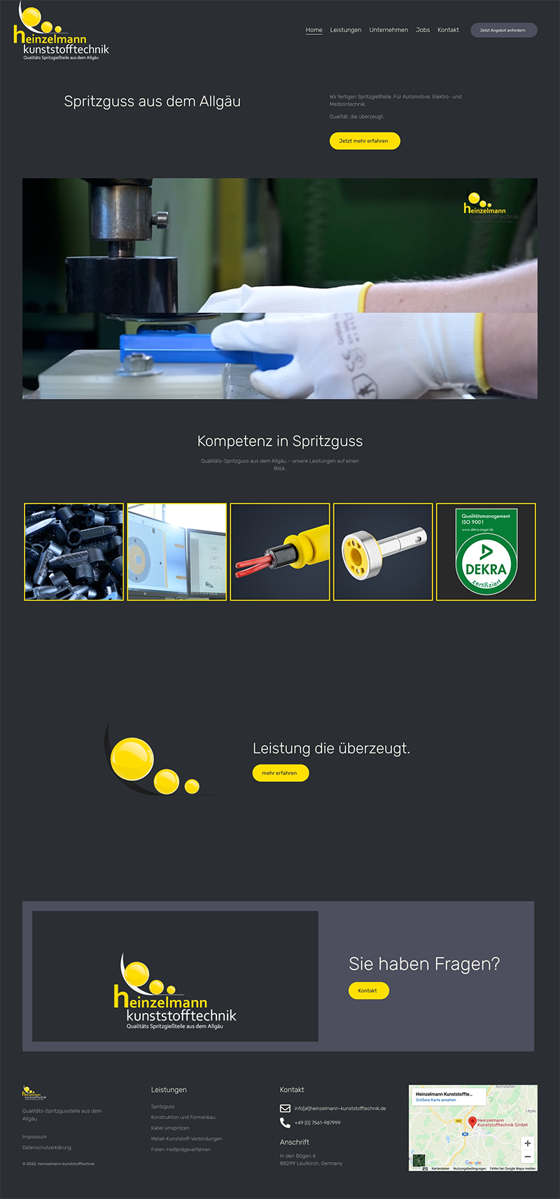 Heinzelmann Kunststofftechnik - Spritzguss aus dem Allgäu