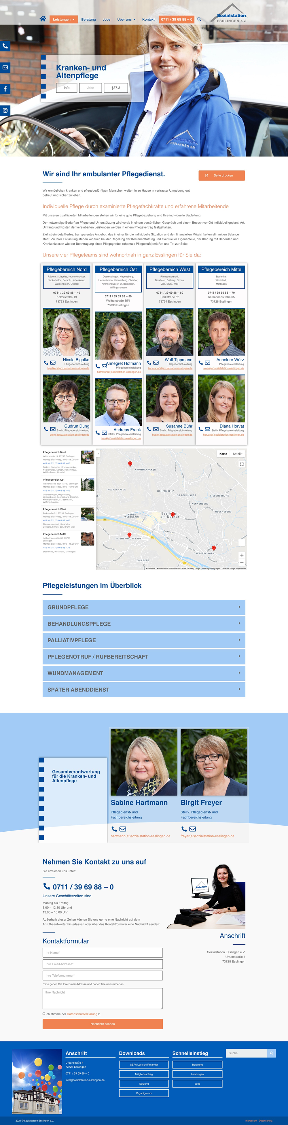 Sozialstation Esslingen Ihr Ambulanter Pflegedienst