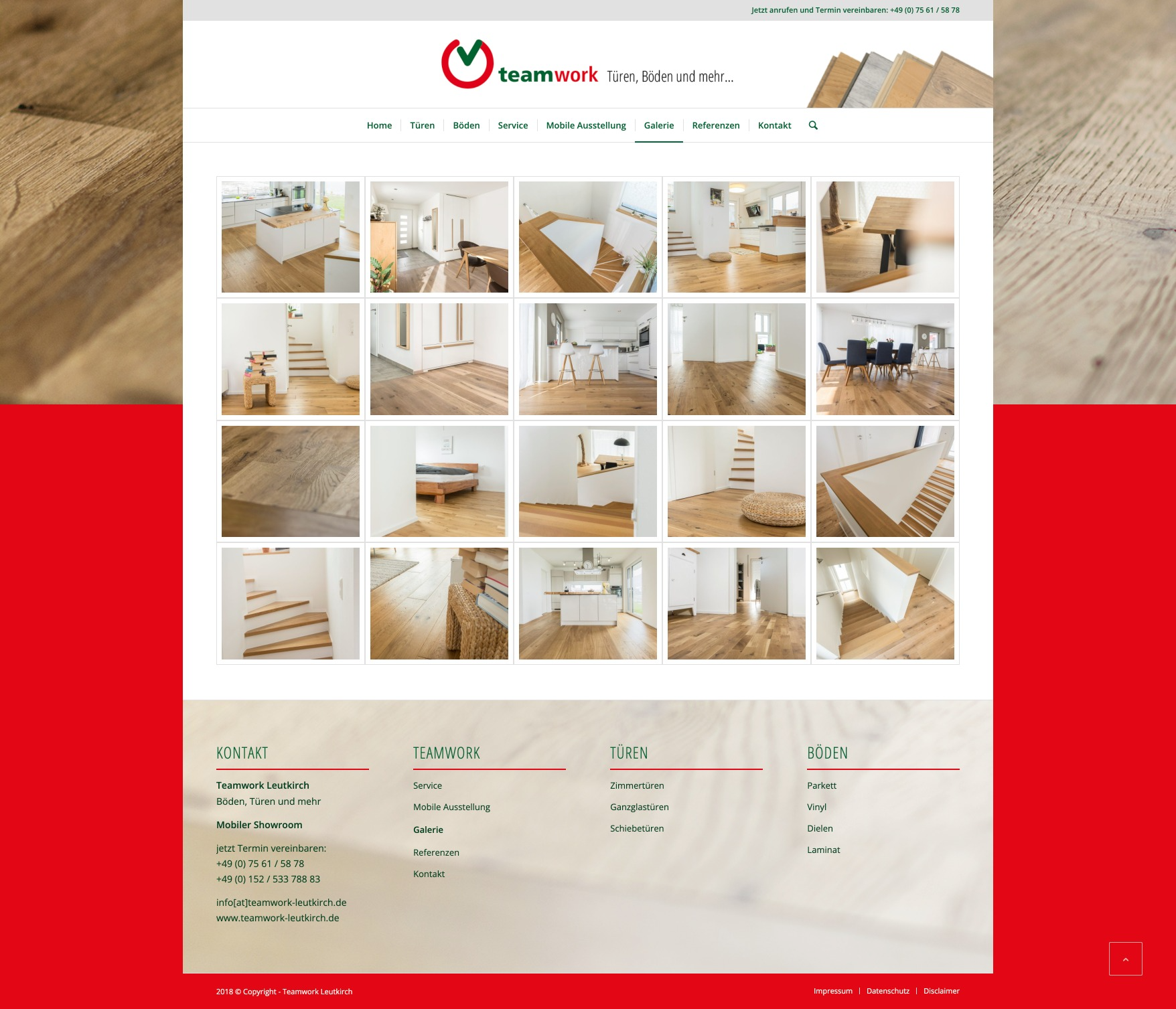 Teamwork Leutkirch Ein Auszug unserer Arbeit Türen, Böden und mehr...