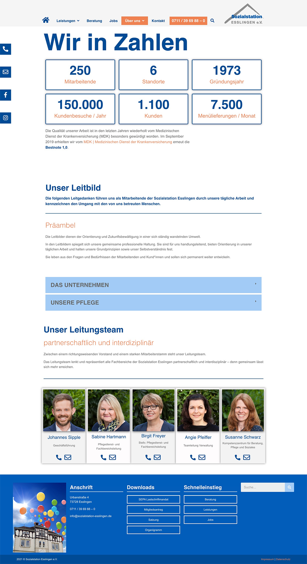 Wer wir sind - Sozialstation Esslingen